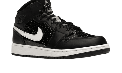 Air Jordan 1 Mid Black Speckle - AV5174-001