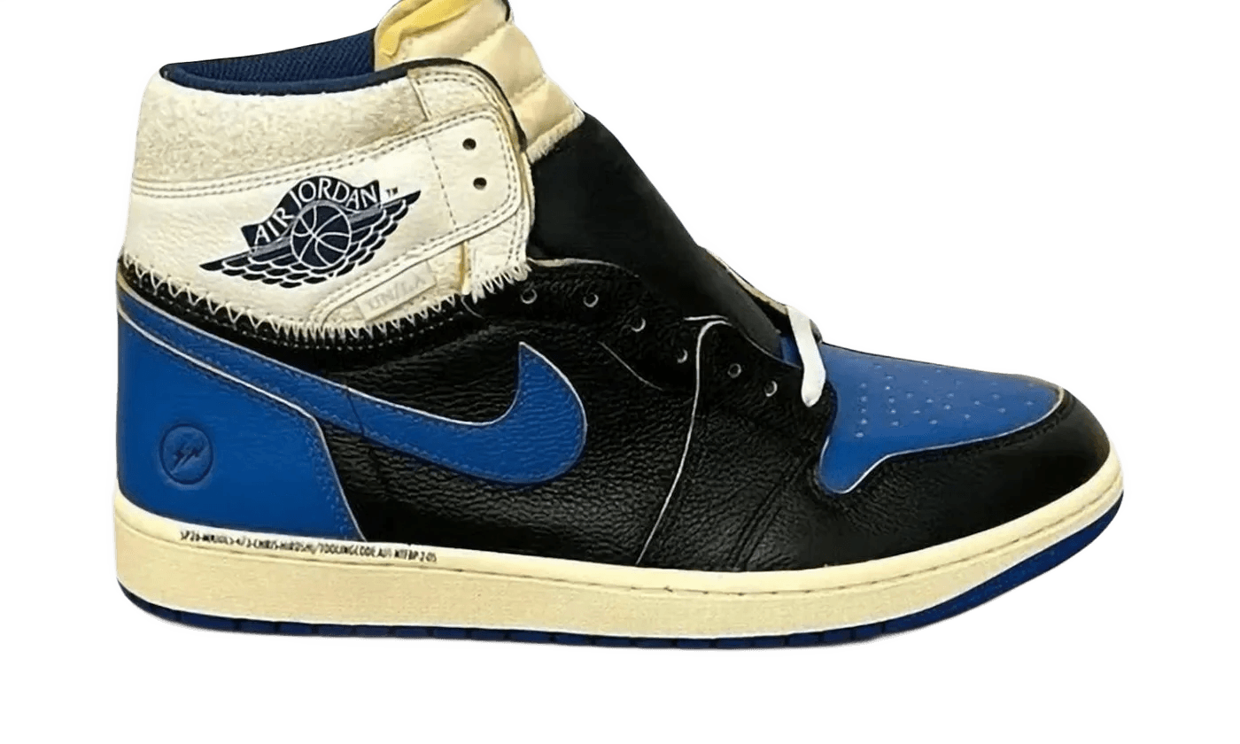 Air Jordan 1 Retro High OG SP Fragment x Union LA Varsity Red Sport Royal - IO7847-001