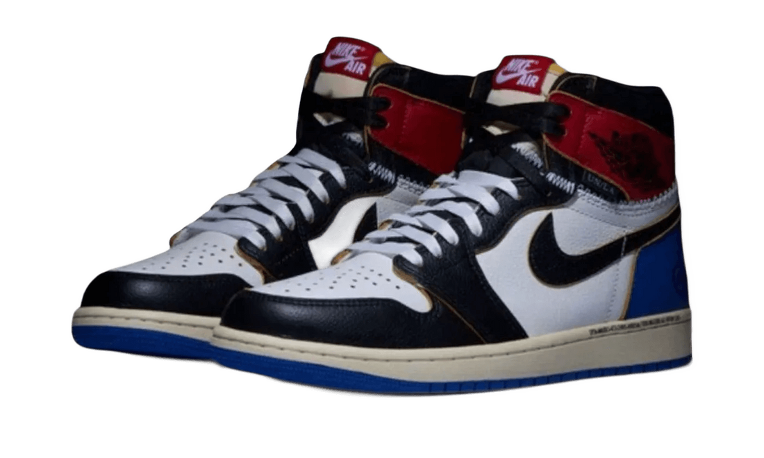 Air Jordan 1 Retro High OG SP Fragment x Union LA Varsity Red Sport Royal - IO7847-002