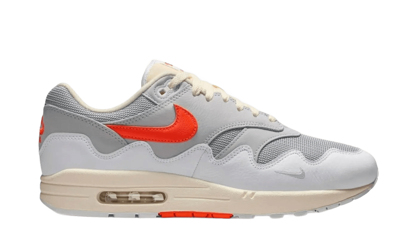 Air Max 1 Patta Waves White Hyper Crimson (With Bracelet) - II7055-100