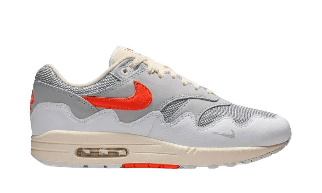 Air Max 1 Patta Waves White Hyper Crimson (With Bracelet) - II7055-100