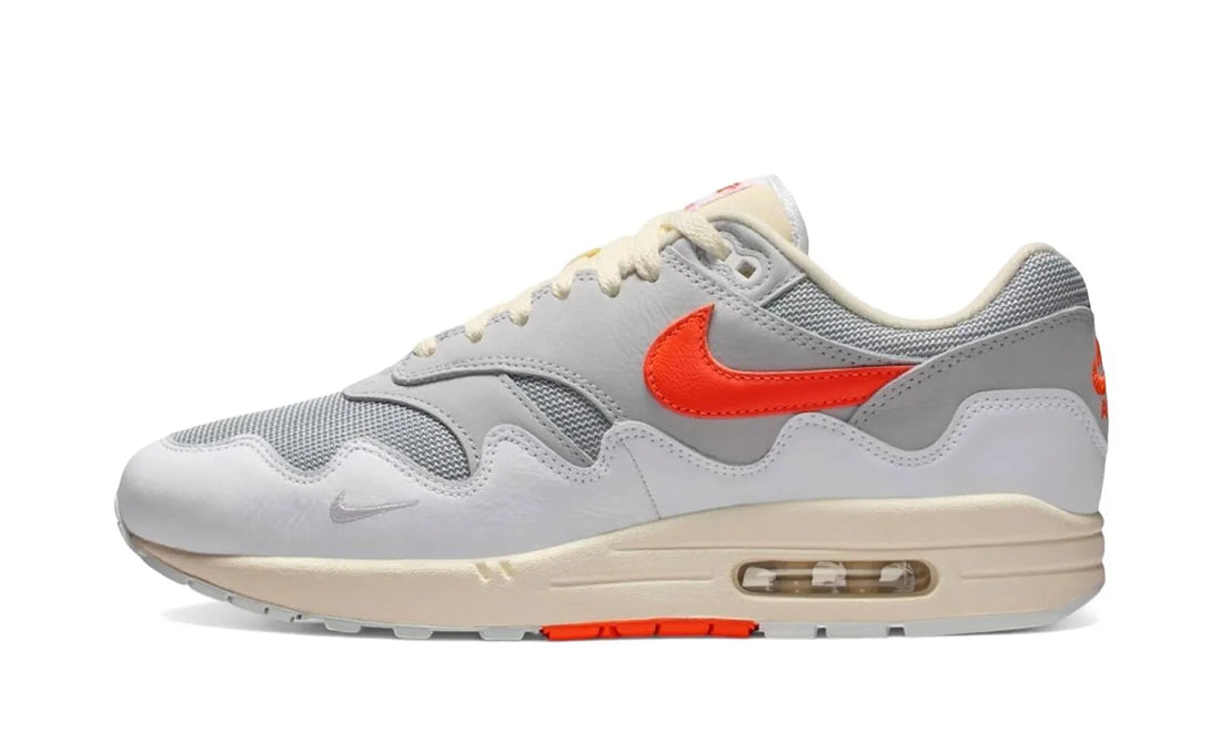 Air Max 1 Patta Waves White Hyper Crimson (With Bracelet) - II7055-100