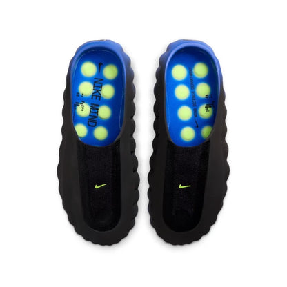 Nike Mind 001 Flyknit Slide Hyper Royal Black