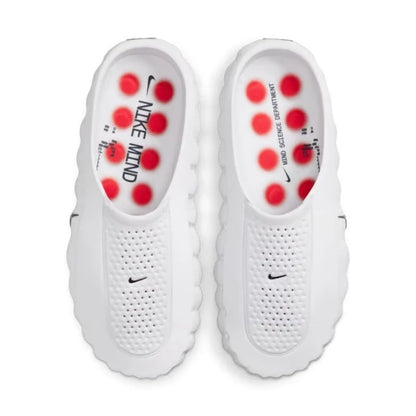 Nike Mind 001 Slide White Speed Red