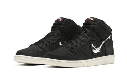 SB Dunk High Oski Shark Black