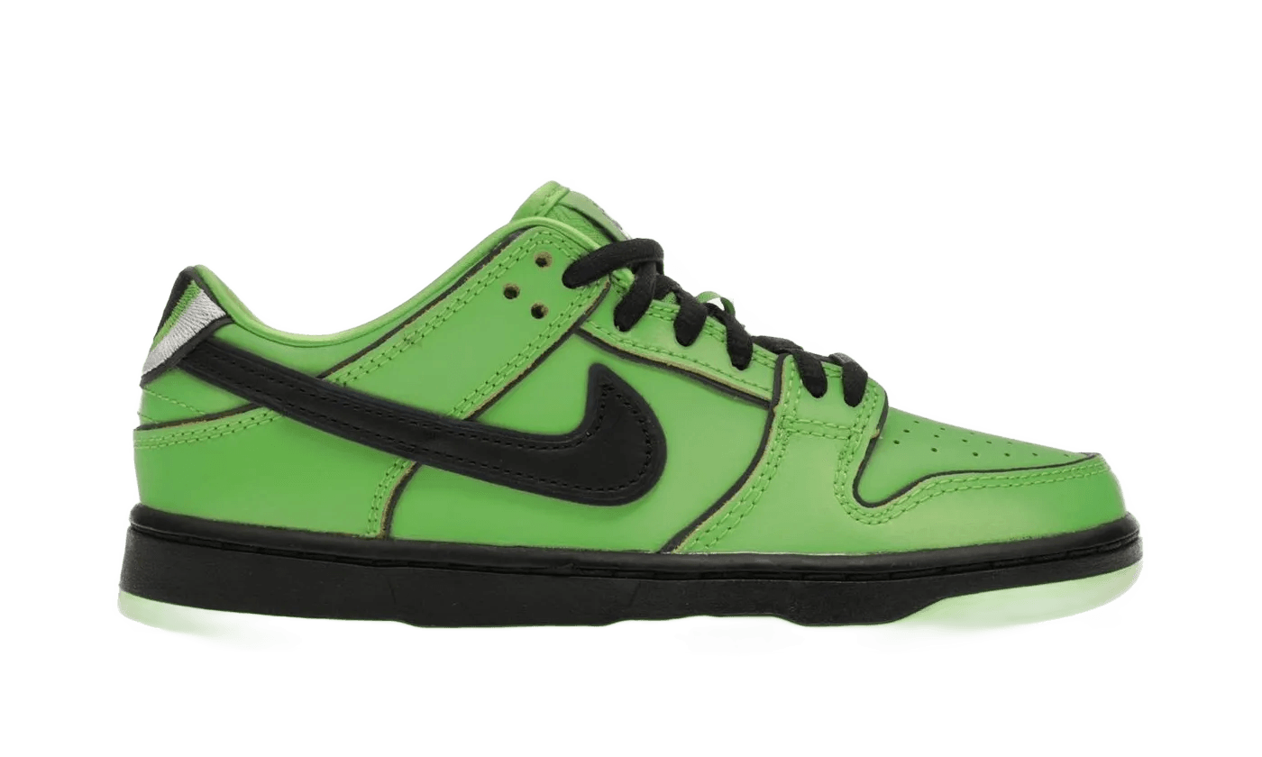 SB Dunk Low The Powerpuff Girls Buttercup (PS) - FZ8832-300