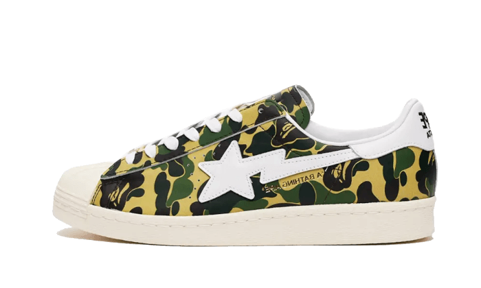 Superstar Bape ABC Camo Green