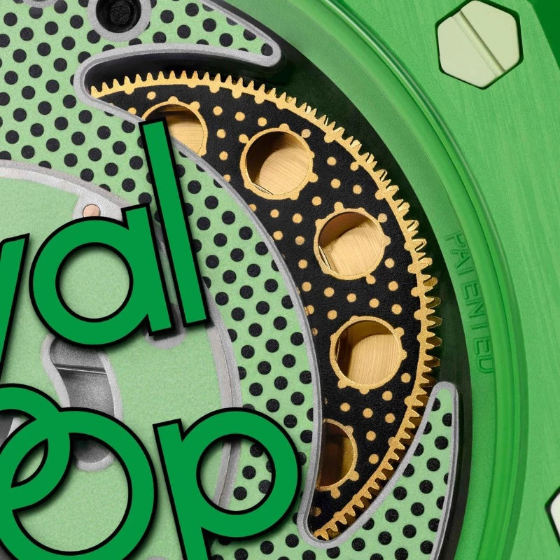 Audemars Piguet Royal Pop Collection Pocket Watch Green Eight