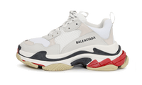 Triple S White Black Red