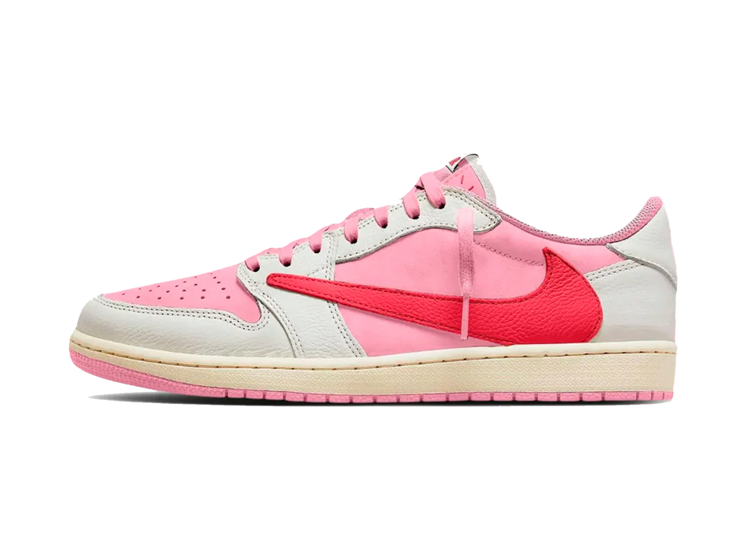 Air Jordan 1 Retro Low OG SP Travis Scott Sail Tropical Pink