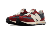 327 Navy Blue Red White