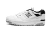 550 White Concrete Black