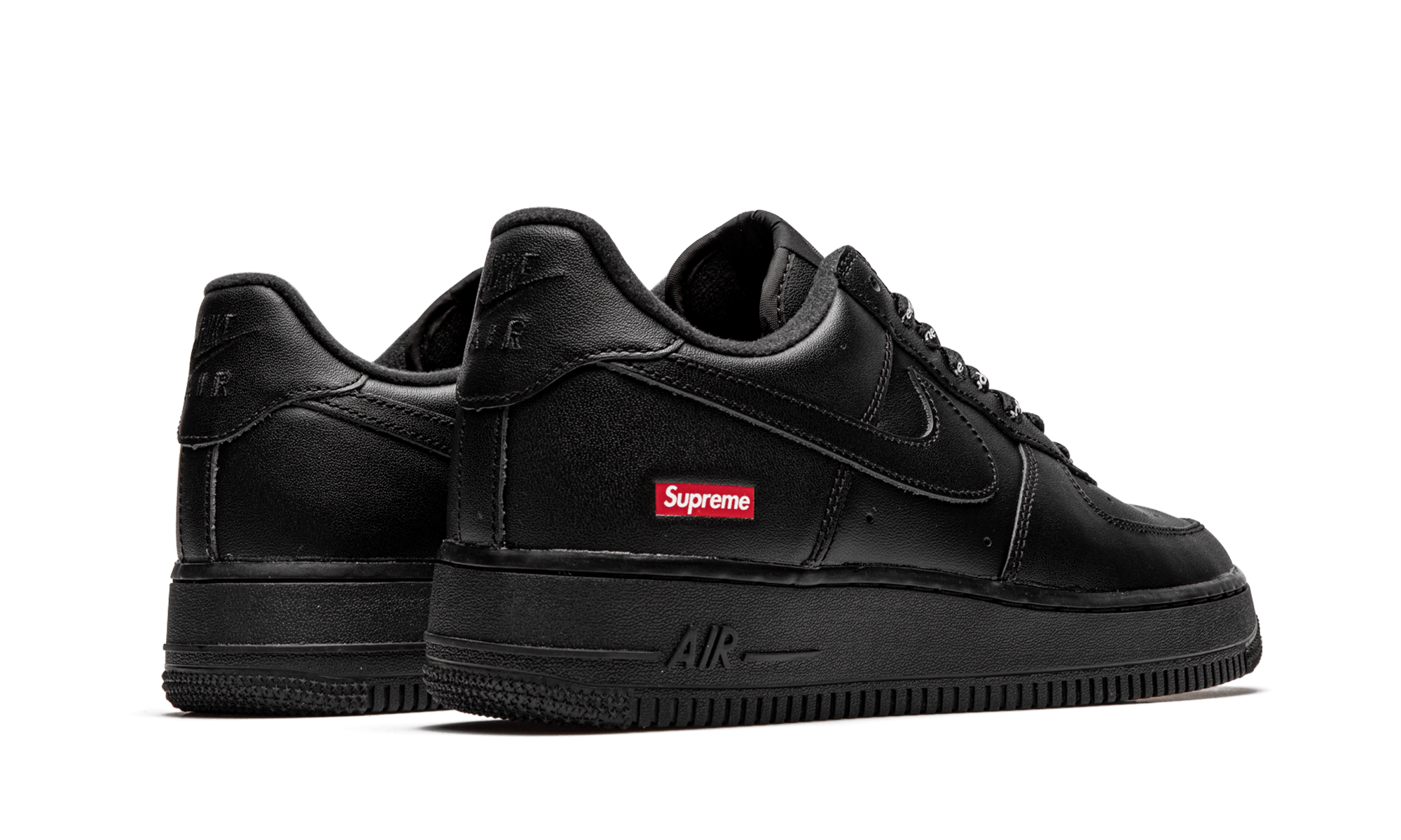 Air Force 1 Low Black Supreme