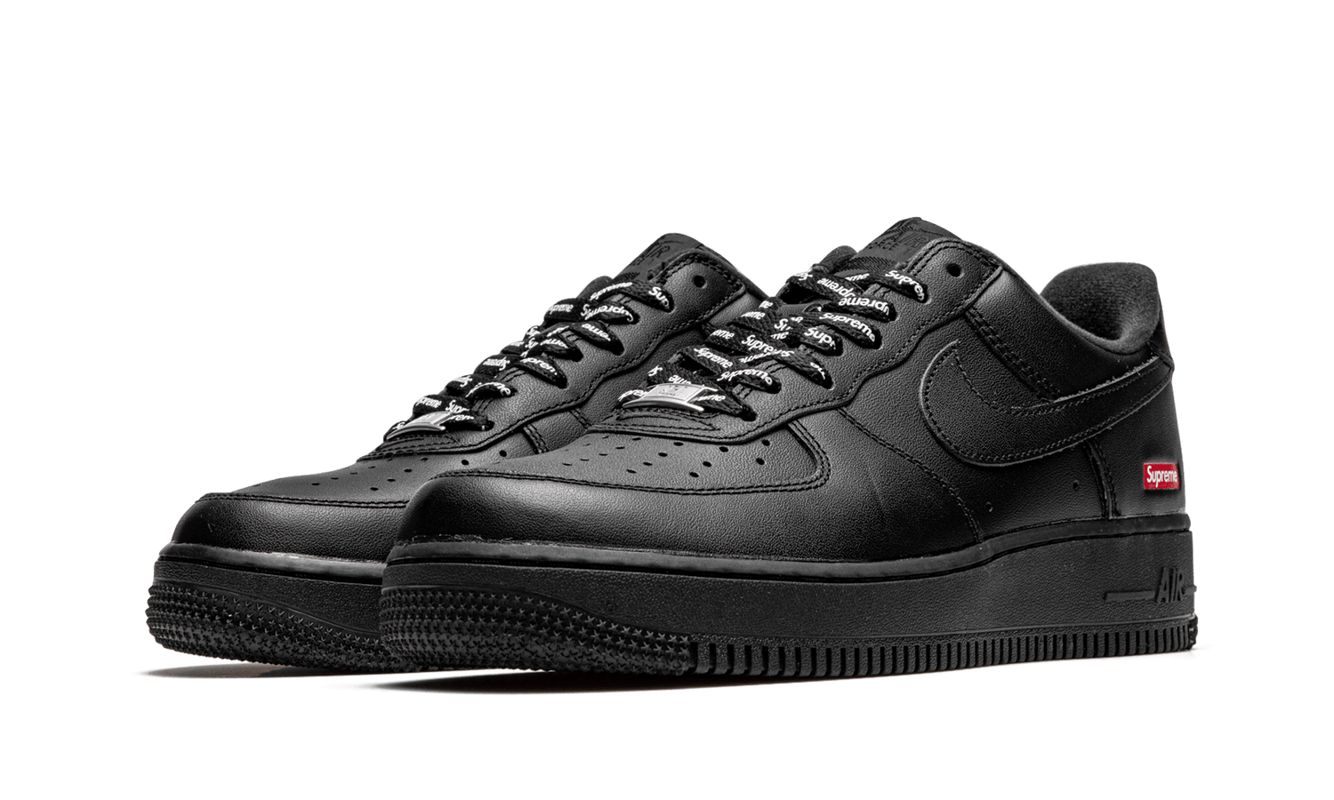 Air Force 1 Low Black Supreme