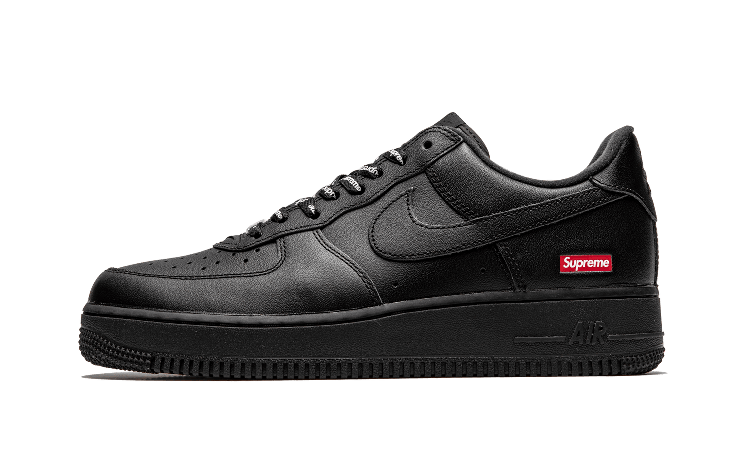 Air Force 1 Low Schwarz Supreme Mrkicks