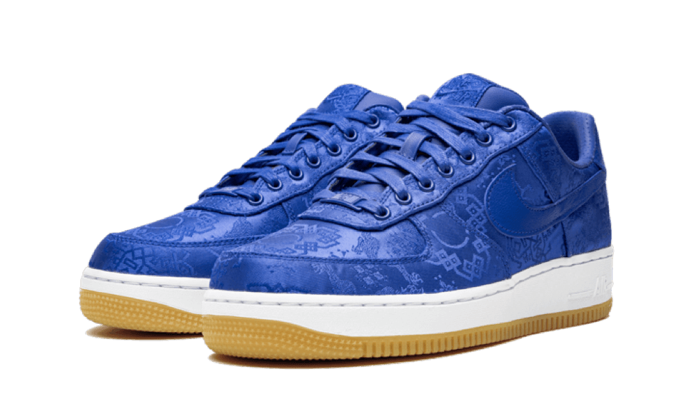 Air Force 1 Low Clot Blaue Seide