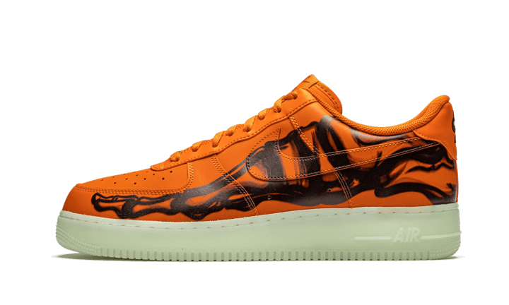 Air Force 1 Low Orange Skeleton Halloween (2020)