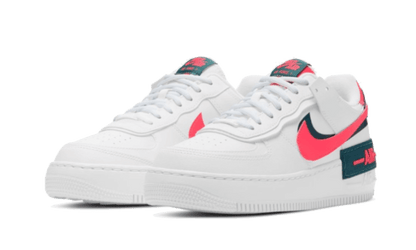 Air Force 1 Shadow White Dark Teal Solar Red Mrkicks