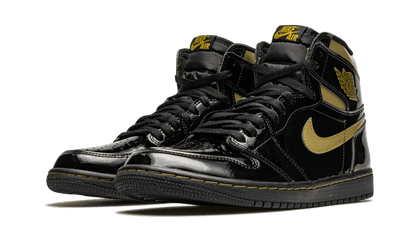 Air Jordan 1 High Black Metallic Gold