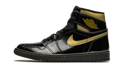 Air Jordan 1 High Black Metallic Gold