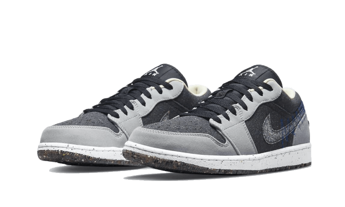 Air Jordan 1 Low Crater Black Grey