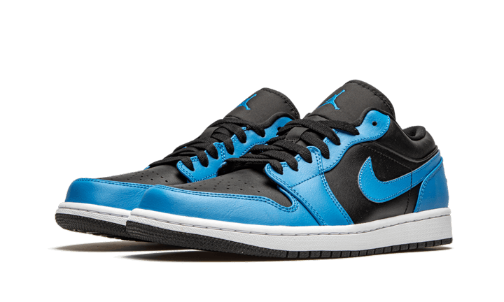 Air Jordan 1 Low Laser Blau Schwarz