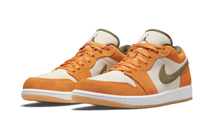 Air Jordan 1 Low Orange Oliv