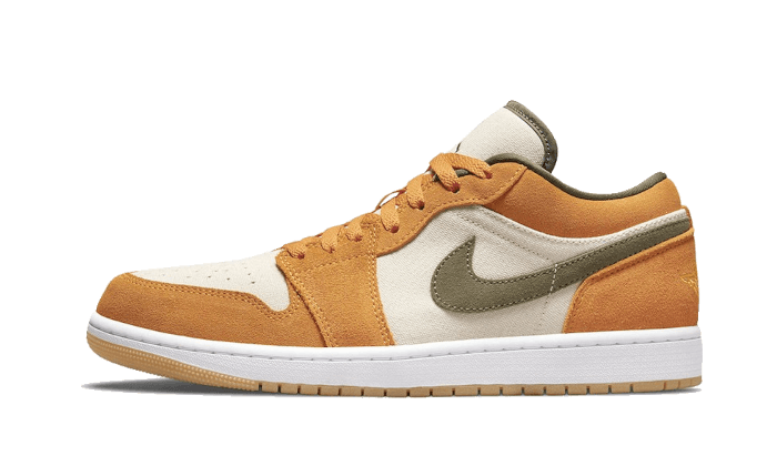 Air Jordan 1 Low Orange Oliv