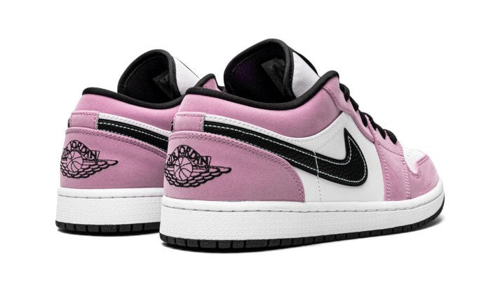 Air Jordan 1 Low SE Violet Shock Weiß Schwarz