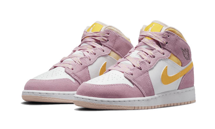 Air Jordan 1 Mid Arctic Pink