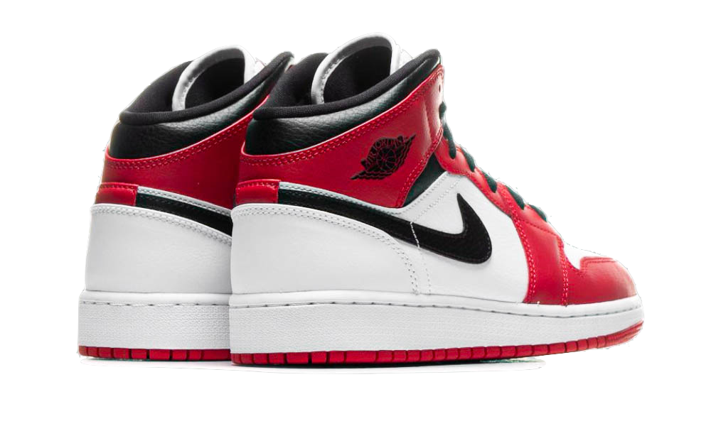 Air Jordan 1 Mid Chicago Weiß