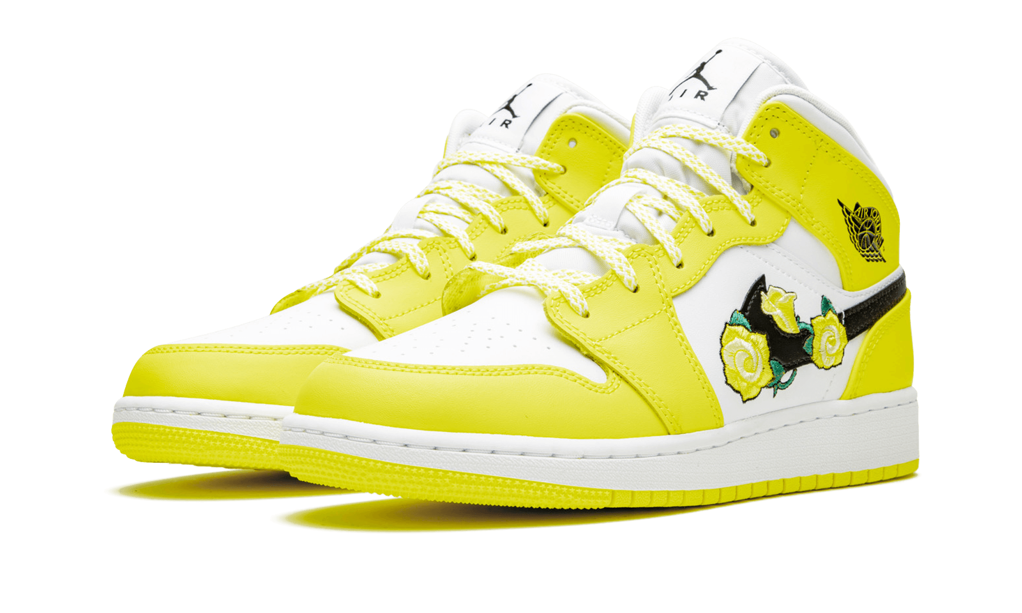 Air Jordan 1 Mid Dynamic Yellow