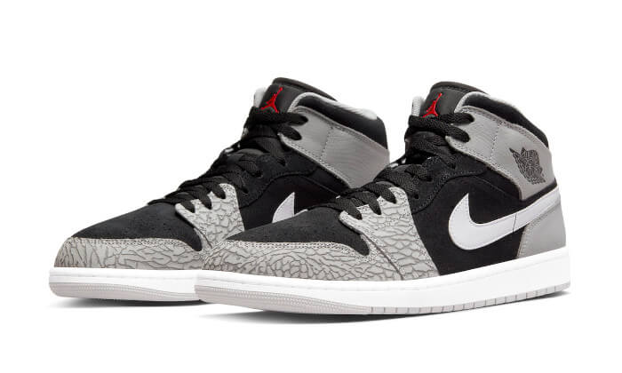 Air Jordan 1 Mid Elephant Print