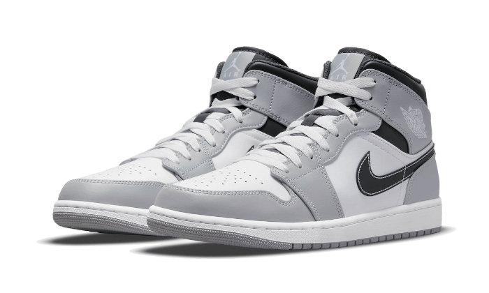 Air Jordan 1 Mid Light Smoke Grey Anthracite