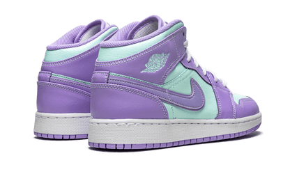 Air Jordan 1 Mid Purple Aqua