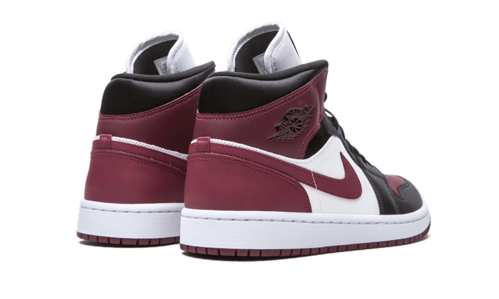 Air Jordan 1 Mid SE Schwarz Dark Beetroot