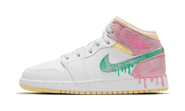 Air Jordan 1 Mid SE Paint Drip