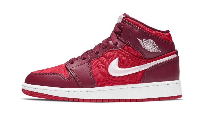 Air Jordan 1 Mid SE Rote Steppdecke