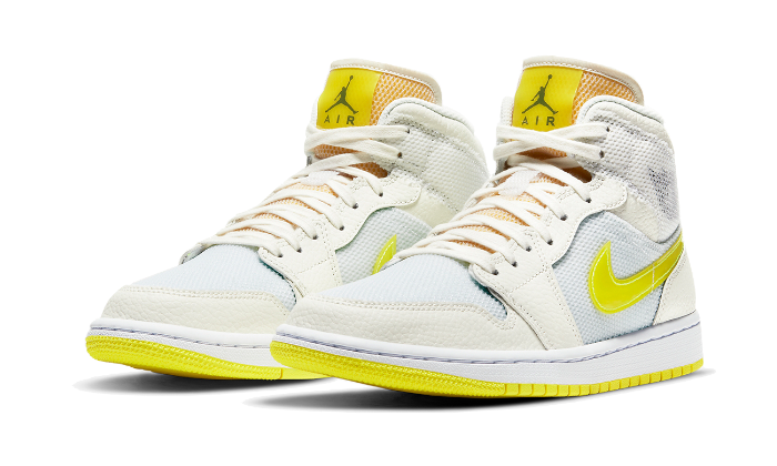 Jordan 1 mid gelb clearance