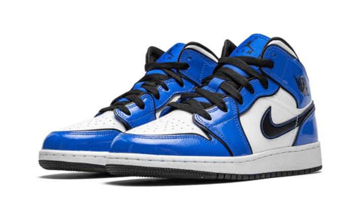 Air Jordan 1 Mid Signal Blue