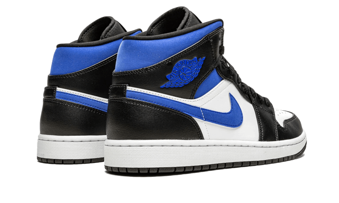 Air Jordan 1 Mid White Black Royal