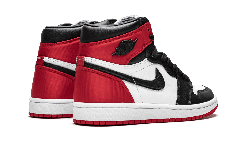 Aj 1 satin black cheap toe