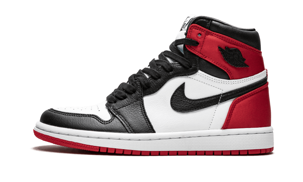 Air Jordan 1 Retro High Satin Black Toe