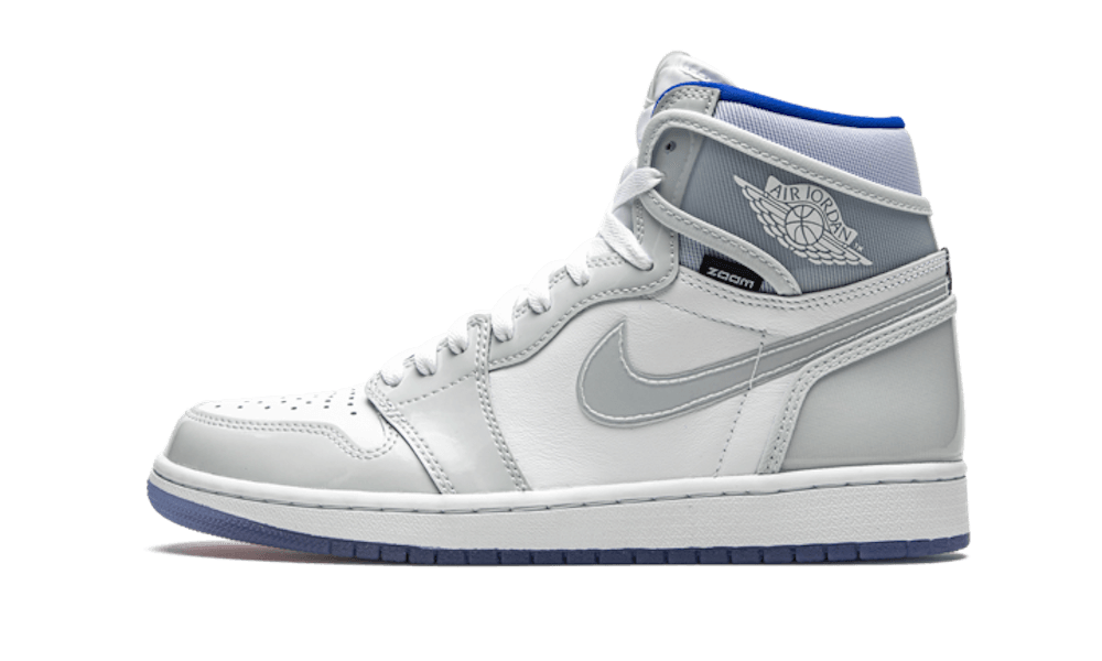 Air Jordan 1 Retro High Zoom White Racer Blue