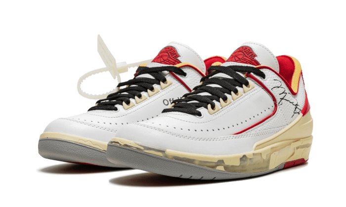 Air Jordan 2 Retro Low SP Off-White White Red