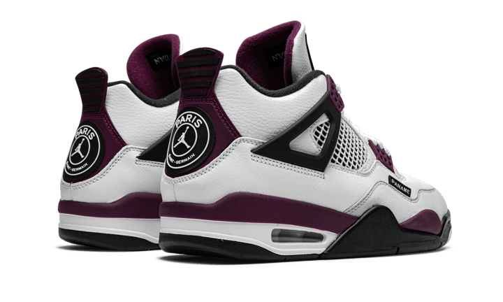 Air Jordan 4 PSG Neutral Grey Bordeaux