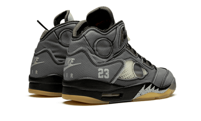 Air Jordan 5 Retro Off White Schwarz Mrkicks