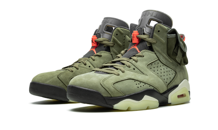 Air Jordan 6 Travis Scott Medium Olive