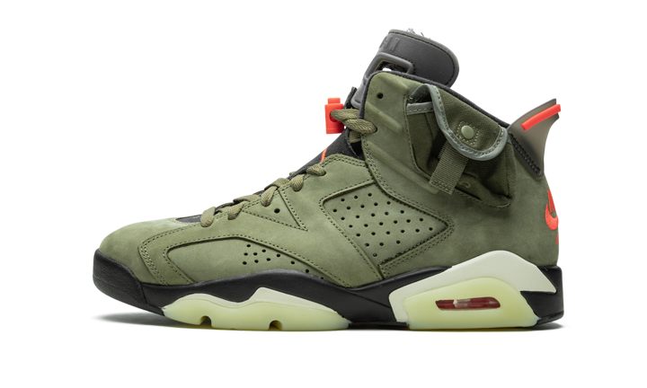 Air Jordan 6 Travis Scott Medium Olive