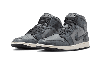 Air Jordan 1 Mid Distressed Smoke Grey